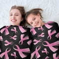 thumbnail image 5 of Pink Breast Cancer Round Blanket,Comfortable Soft Flannel Throw Blanket,All Season,Warm Lightweight Blankets for Sofa Bed Couch Living Room Chair 60"x60", 5 of 5