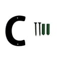 thumbnail image 1 of RXIRUCGD Three-dimensional Iron Art Number Letters House Number Screw Home House Number Sign, 1 of 5