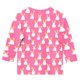 thumbnail image 4 of Blusas y camisas de cuello redondo y manga larga para niños, blusas/camisas de poliéster con estampado de corazones, mangas 3/4 y cuello redondo, elegantes e informales., 4 of 5
