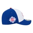 thumbnail image 6 of Men's New Era White/Royal Chicago Cubs 150th Anniversary 9FORTY M-Crown Adjustable Hat, 6 of 7