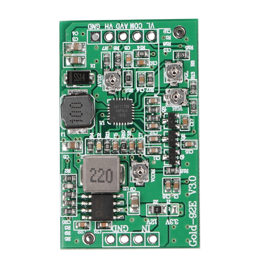 92E S3A3 Boost Board Module LCD TCON Board VGL VGH VCOM LPS 4 Réglable Or 