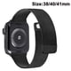 thumbnail image 1 of Correa de metal de malla de acero inoxidable con cierre magnético compatible con Apple Watch Band, correa de reloj deportivo para mujeres y hombres compatible con la serie iWatch, 1 of 8