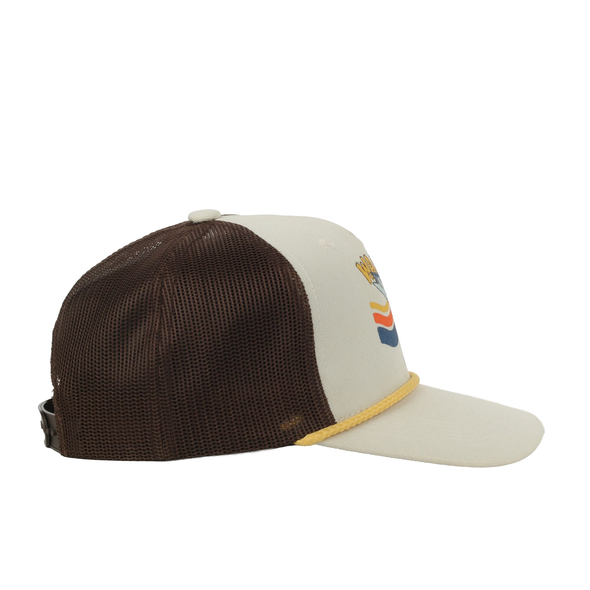 Youth Outdoor Cap Wahoo Fishing Artwork Cap – Structured Flat Bill Snapback, One Size