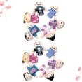 thumbnail image 5 of 2 juegos/12 mini marionetas de dedo para miembros de la familia, marionetas de mano, juguete educativo temprano para niños, aprendizaje temprano, jardín de infantes, 5 of 5