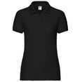 thumbnail image 2 of Fruit Of The Loom Womens Lady-Fit 65/35 Short Sleeve Polo Shirt, 2 of 2