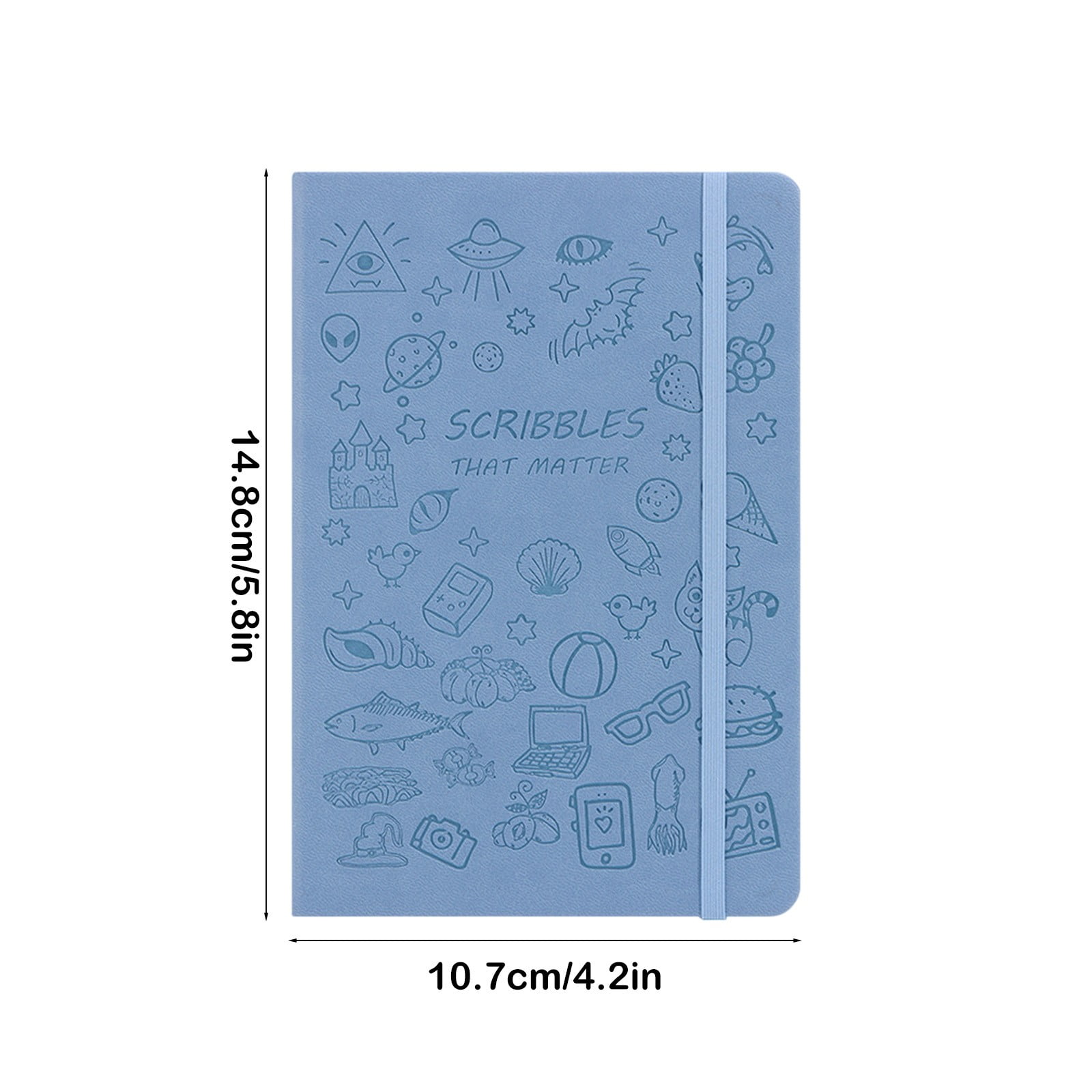 HBBKVI Notebook, Softcover Notebook Cute Cartoons A5 Stamped Book Exquisite Diary Tape Business Notepad