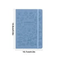 thumbnail image 3 of A5 Softcover Notebook, Cartoon Stamped Journal with Elastic Closure, Business Notepad for School and Office, 3 of 6