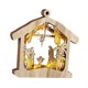 thumbnail image 5 of Adorno de Belén de Madera Baoblaze para Navidad Colgante de Nacimiento de Jesús, 5 of 8