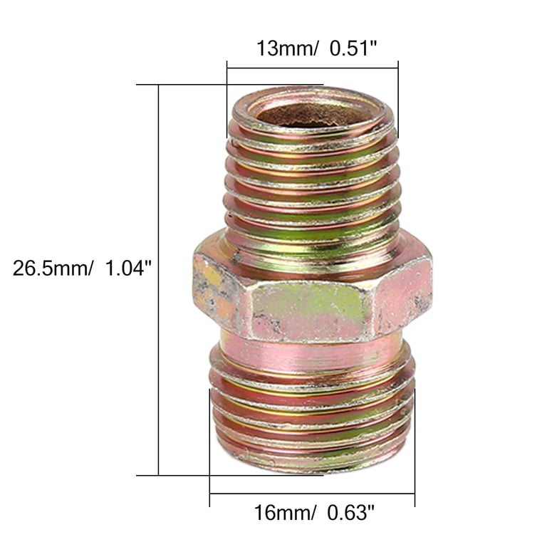 10 Pcs 1/4-Inch NPT Male & Female Air Hose Quick Connect Adapter - Air 10 Pcs 1/4-Inch NPT Male & Female Air Hose Quick Connect Adapter - Air