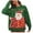 Green, variant on Kilaqueen Ugly Christmas Sweaters for Women 2025 Winter Casual Fashion Pullover Long Sleeve Round Neck Knitted Sweater Red Sweater New Year's Holiday Sweater