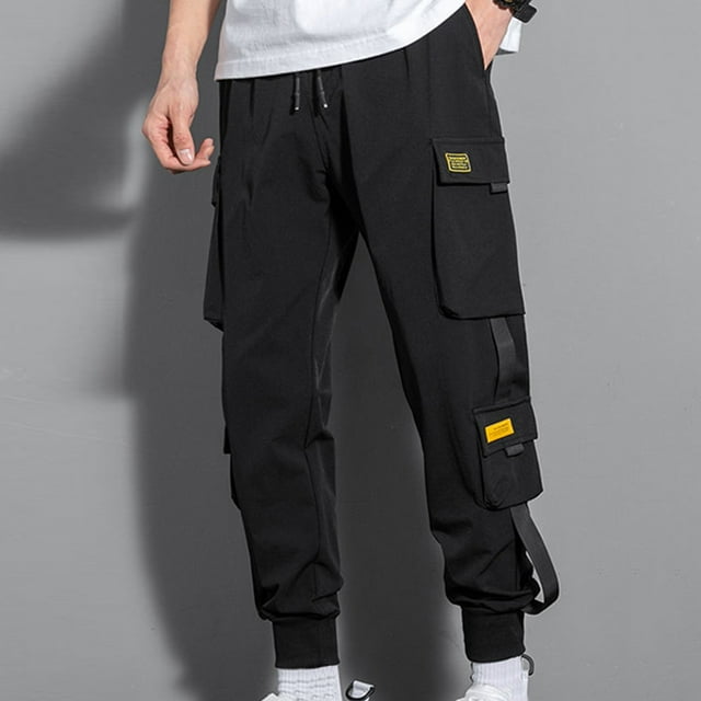 Pantalons Cargo pour Hommes pour le Travail et Usage Quotidien / Pantalons Durables Coupe Décontractée avec Multiples Poches pour Utilité et Confort Polyvalents