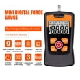 thumbnail image 3 of Digital Force Gauge Thrust Spring Tension Tester 100N/500N Pressure Tensile Machine Testing Measuring Instrument Push Pull Meter ,Ergonomic Design, 3 of 6