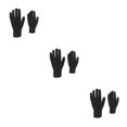 thumbnail image 3 of Jumpingount Guantes de punto Accesorio de ropa Calentadores de manos para niñas Cubierta de manos Pantalla táctil Guante de punto para mujer Type1 NO1, 3 of 6