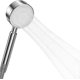 thumbnail image 1 of ZHAOCHENG Cabezal de ducha de alta presión de acero inoxidable 304, cabezal de ducha de baño que ahorra agua, fácil instalación, método de rociado en forma de cintura, 1 of 5
