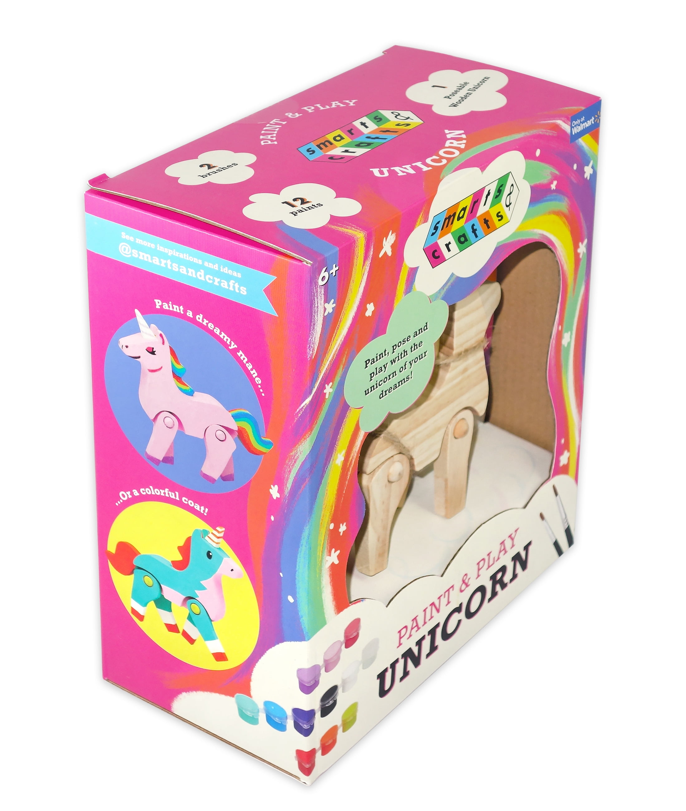 Crazy Little Books Unicorn Fantasy Coloring Roll