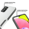 thumbnail image 5 of Rtmgob for Samsung Galaxy A03s Case, Dual Layer Protective Cell Cases Cover, Full Body Rugged Shockproof for Galaxy A03S Case (Gray), 5 of 7