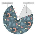 thumbnail image 2 of Sikiie Watermelons Dachshunds 30-48 inches {designName} Print Christmas Tree Skirt Snowman Xmas Tree Skirt with Edge Christmas Decorations for Holiday Party36", 2 of 7