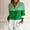 Green, variant on Shirts Womens&nbsp;Tops Button Down Striped Casual Collared Relaxed Fit Long Sleeve Blouson Blouse Office Wear Yellow