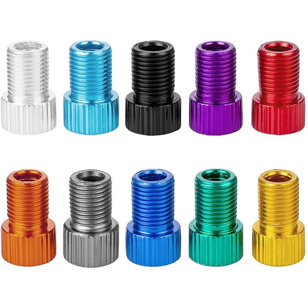 Adaptador de válvula YONGSHENG para bicicleta 10 unidades