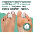 thumbnail image 5 of 4-pack Gel Toe Separator (White) for Overlapping Toes, Hallux Valgus, Big Toe Adjustment, Support & Spacer, 5 of 5