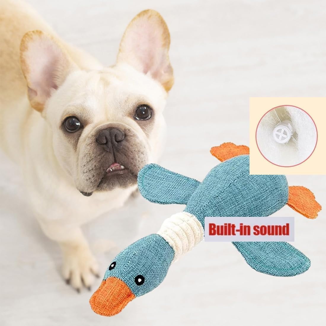 2026 NewRobust Duck for Chewers, Robustduck-Designed for Heavy Chewers, Indestructible Robust Duck Dog Toy, Long-Lasting Stitching for Large Medium Small Dogs (3pcs)