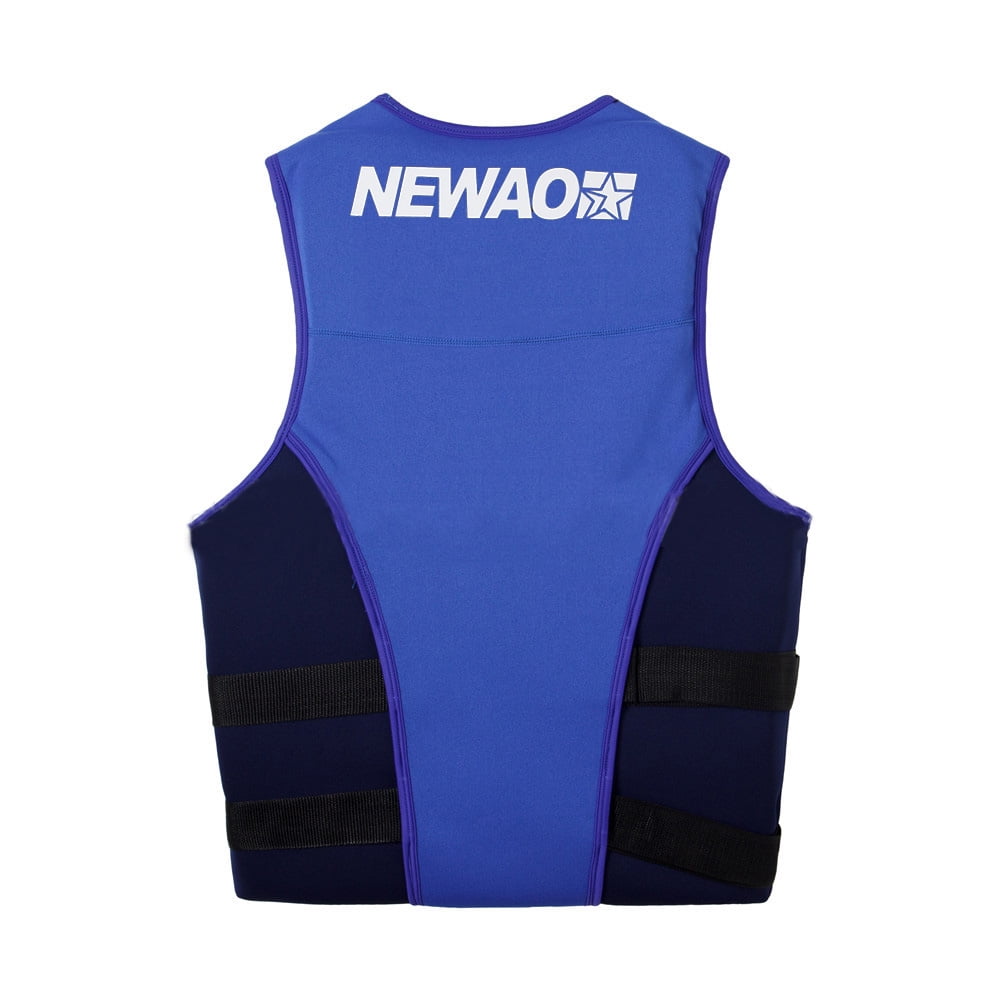 NEWAO Jacket Neoprene Safety for Adults, Suitable for Kayaking Fishing Surfing Canoeing Sailing Water Ski Wakeboard Swimming