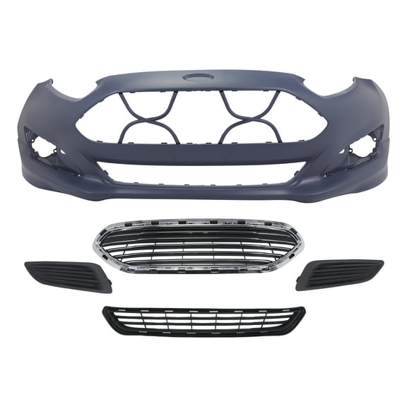 Front Bumper Replacement For 2014-2019 Ford Fiesta D2BZ-17B968-AA