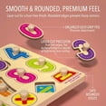 thumbnail image 7 of Feledorashia Wooden Puzzles for Toddlers 1-3, Early Education Toddler Jigsaw Puzzles Toys Christmas Gifts for 2 3 Years Boys Girls, 7 of 7