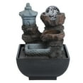 thumbnail image 1 of Unique Shape Designed Waterproof Desktop Fountain, LED Desktop Fountain, LED Illuminated For Home Landscape Feng Shui Decoration Office Type 9111 US Plug 110V, 1 of 8
