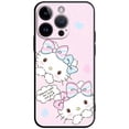 thumbnail image 1 of Phone Case for iPhone 11 14 12 13 Pro Max 7 8 XR X XS 6 6S Plus MINI Silicone Capa Pink Color Flower Hello Kitty ZR, 1 of 7