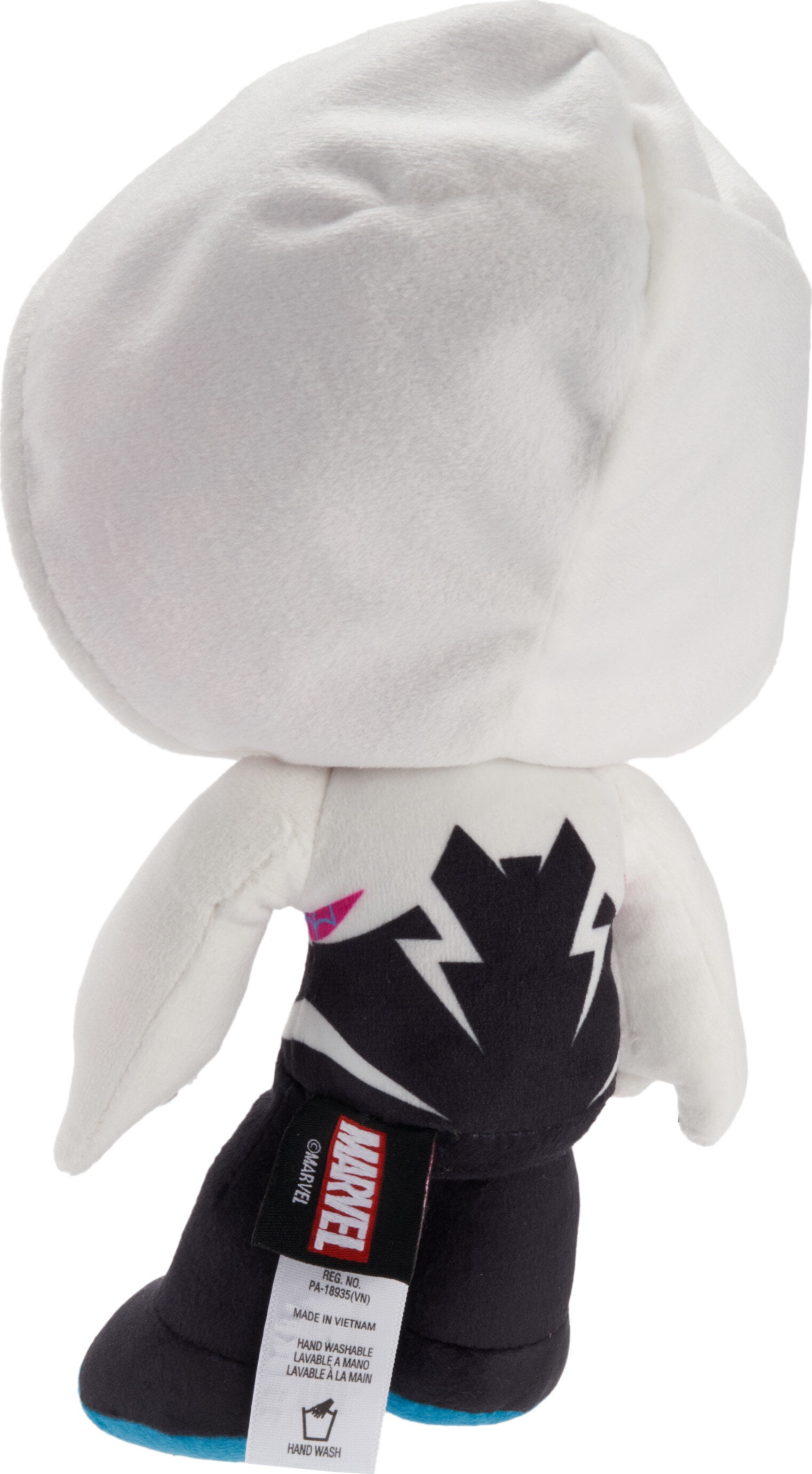 Marvel Plush Spider-Gwen Soft Doll, 8-inch Collectible Stuffed Ghost-Spider Super Hero Figure
