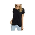 thumbnail image 1 of SANCTUARY Womens Black Short Sleeve T-Shirt Size: XL, 1 of 2