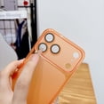 thumbnail image 2 of for iPhone 17 Pro Case with Large Camera Window, Support Wireless Charging, [Military Grade Drop Protection] Full Camera Lens Protector Translucent Matte Phone Case for Women Girls, Darkblue, 2 of 10