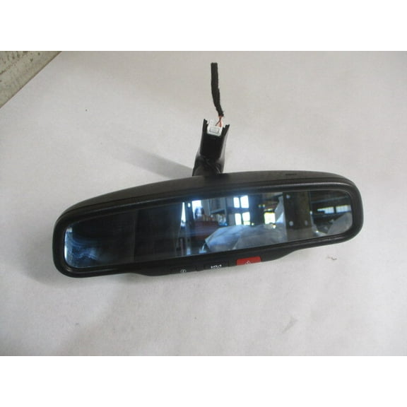 Pre-Owned Kia Forte Rio Manual Rear View Mirror w/Kia Connect OEM LKQ - Verify Specific Vehicle Fitment In Description - (Good)
