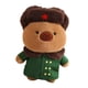 thumbnail image 5 of Juguete de capibara con abrigo, sombrero, decoración, muñeca de capibara, lindo animal de peluche de capibara para marrón y S, 5 of 9