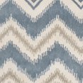 thumbnail image 5 of SAFAVIEH Capri Robynne Geometric Chevron Wool Area Rug, Blue/Ivory, 8' x 10', 5 of 6