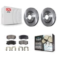 thumbnail image 1 of Transit Auto Front Disc Brake Rotors and Ceramic Pads Kit for Car Hyundai Elantra K8T-100514, 1 of 11