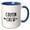 Blue/White, variant on 3drose, Cousin Crew. Black Lettering and Arrow on White Background., 11oz Mug