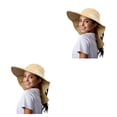 thumbnail image 3 of Greeniant Sombrero para el sol Sombrero de pesca plegable impermeable Gorra de luz solar ajustable de nylon para exteriores, verde Type1 NO1 Greeniant CBP160680, 3 of 6
