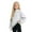 White, variant on Sweatshirt For Kids Mock Neck Fall Y2K No Hood Cute Pullover Long Sleeve Sweatshirt Winter Fashion Outfit Sky Blue 150