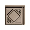thumbnail image 3 of FASÄDE Traditional 4 Decorative Vinyl Backsplash Panel in Argent Bronze (6X6 Inch Sample), 3 of 6