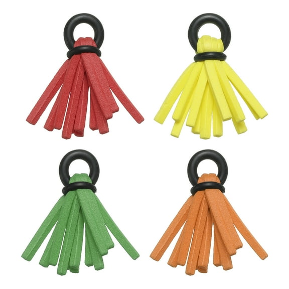 Uxcell 1.14" Fly Fishing Strike Indicators Stream Floating Positioning Fishing Strike Indicator Foam, 4 Colors, 4 Pack