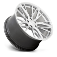 thumbnail image 2 of XO Aluminum Rim ZURICH 20X9in Hyper Silver with Mirror Cut Face Finish, 2090ZCH205120S76, 2 of 3