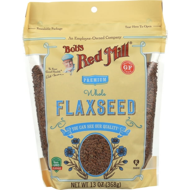 BOBS RED MILL Premium Whole Flaxseed Brown, 13 oz