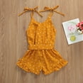 thumbnail image 2 of Kiapeise Toddler Girl Summer Sleeveless Romper Heart Printed Jumpsuit, 2 of 7