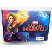 New Culturefly Collector's Box Marvel Captain Marvel Cap, Patch Set, Fanny Pack