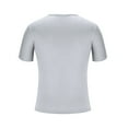 thumbnail image 7 of Mgmyaa Summer Tshirts Thirts for Men Casual Short Sleeve V-neck Classic T-Shirt Pullover Tops, 7 of 7