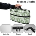 thumbnail image 5 of HELLHERO Flowers Pattern Iron Portable Storage Bag Reusable Travel Case Steamer Oganizer Protective Travel Steamer Bag, Case Only, 5 of 6