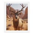 thumbnail image 5 of Paint By Numbers Kit for Adults Beginner - Desert Deer With Majestic Antlers DIY Canvas Painting Kits for Adults, Frameless Paint By Number for Adults for Home Wall Decor 16x20 Inch, 5 of 7
