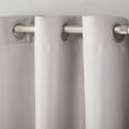 thumbnail image 5 of Estate View™ Ladner Light Filtering Grommet Top Curtain Panel Pair, 38"x84", Dove Grey, 5 of 8